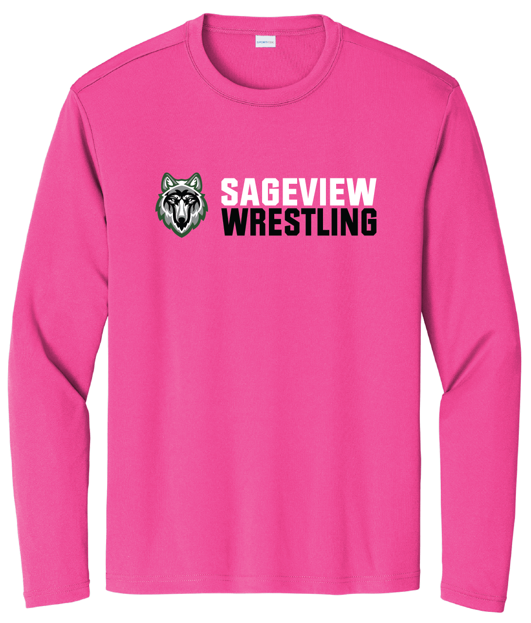 Sageview Girl's Wrestling Lobos Long Sleeve