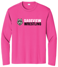 Load image into Gallery viewer, Sageview Girl's Wrestling Lobos Long Sleeve
