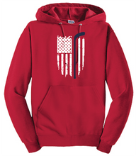 Load image into Gallery viewer, Hockey Flag Hoodie
