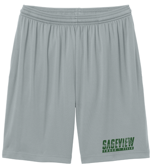 Sageview Track &Field Moisture-Wicking Short