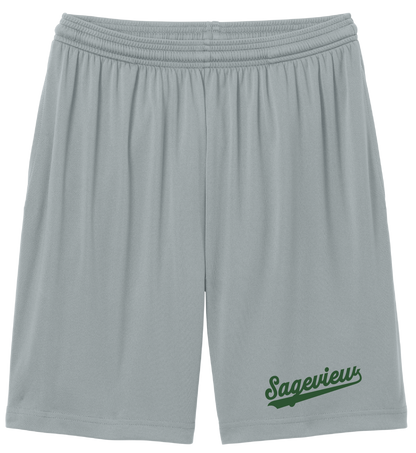 Sageview Script Moisture-Wicking Short