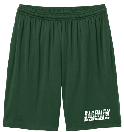 Sageview Track &Field Moisture-Wicking Short