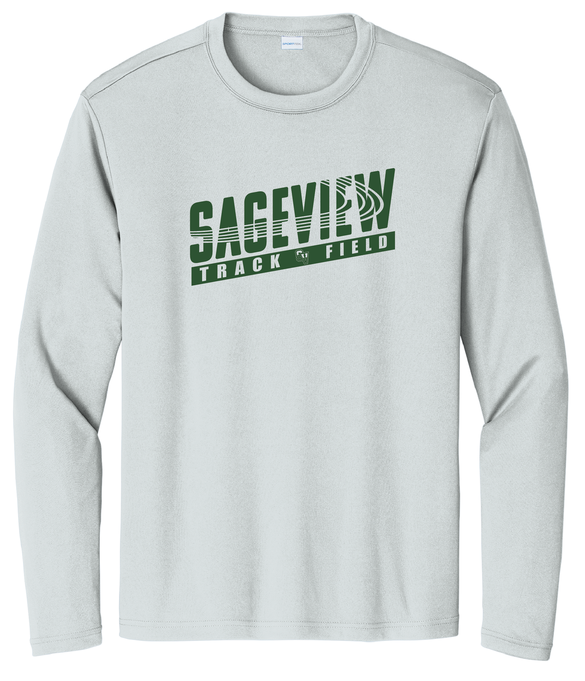 Sageview Track & Field Moisture-Wicking Long Sleeve Tee