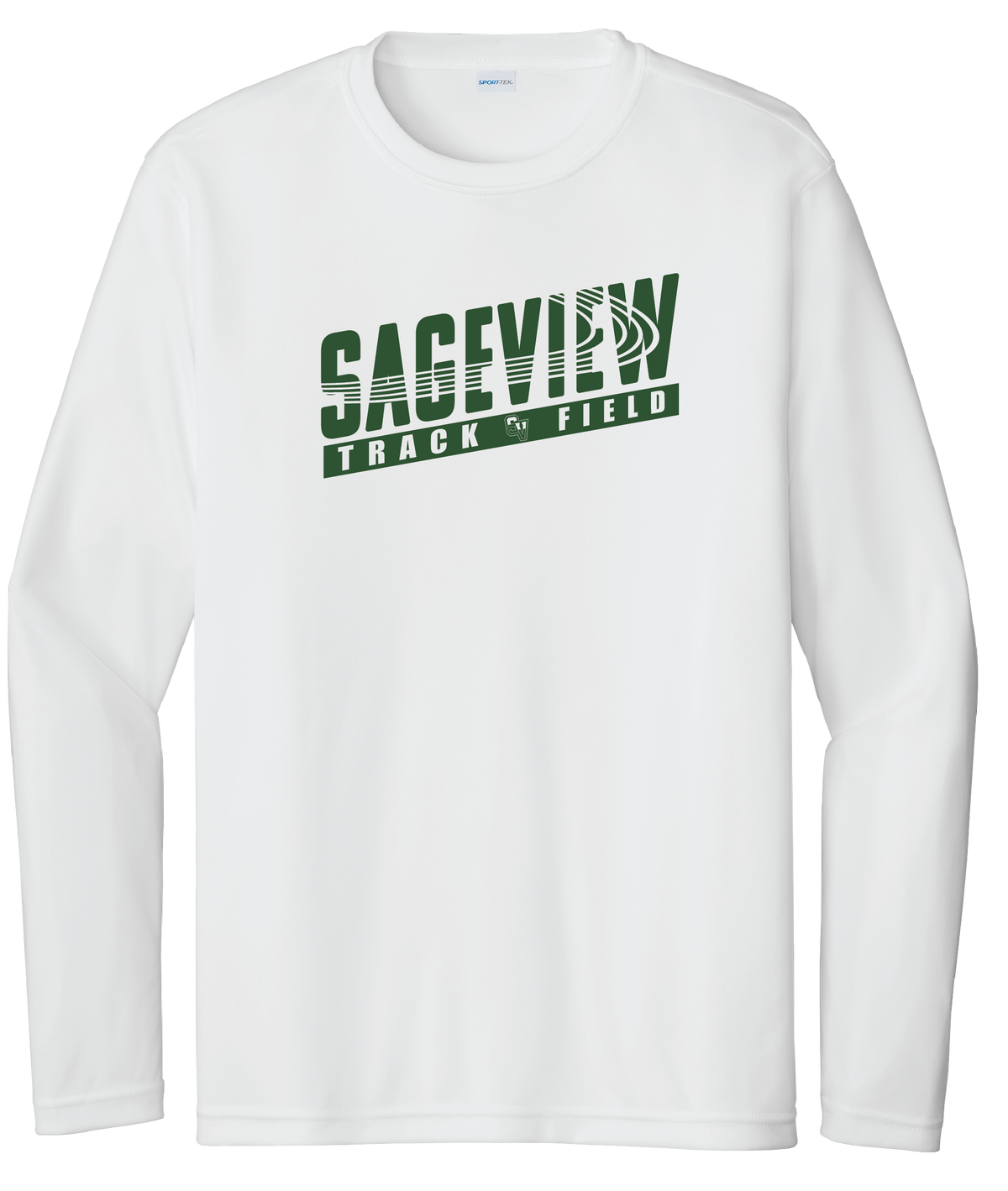 Sageview Track & Field Moisture-Wicking Long Sleeve Tee