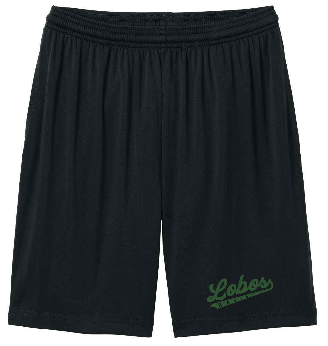 Lobos Script Moisture-Wicking Short