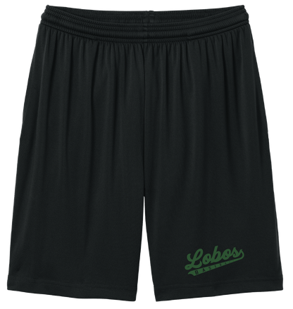 Lobos Script Moisture-Wicking Short