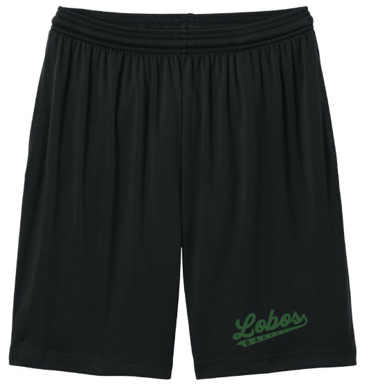 Lobos Script Moisture-Wicking Short