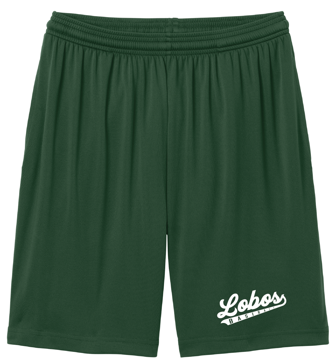 Lobos Script Moisture-Wicking Short