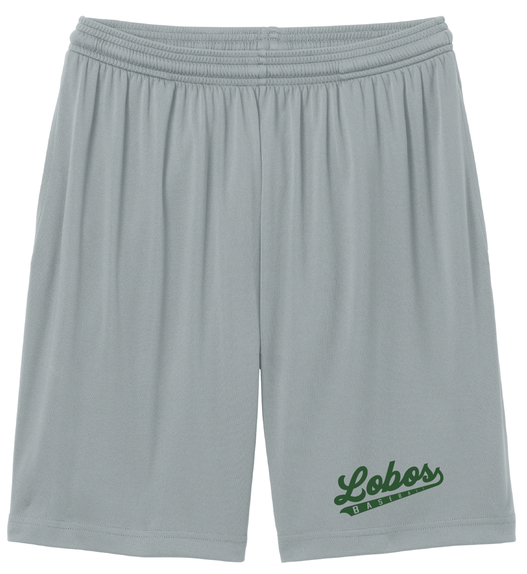 Lobos Script Moisture-Wicking Short