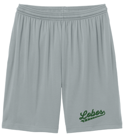 Lobos Script Moisture-Wicking Short