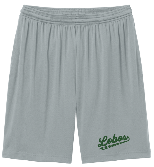 Lobos Script Moisture-Wicking Short