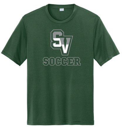 Sageview Soccer Moisture-Wicking Short Sleeve Tee