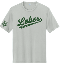 Load image into Gallery viewer, Lobos Script Moisture-Wicking Short Sleeve Tee
