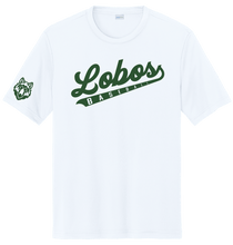 Load image into Gallery viewer, Lobos Script Moisture-Wicking Short Sleeve Tee
