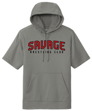 Load image into Gallery viewer, SWC Moisture-Wicking Short Sleeve Hoodie
