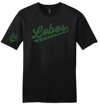 Load image into Gallery viewer, Lobos Script Baseball T-Shirt
