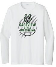 Load image into Gallery viewer, Sageview Girl's Wrestling Team Logo Long Sleeve
