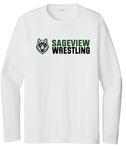 Sageview Girl's Wrestling Lobos Long Sleeve